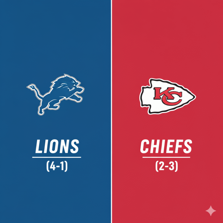 Avant-match : Lions – Chiefs