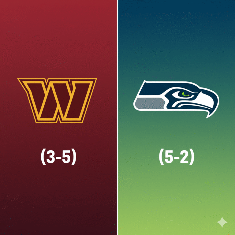 Commanders vs Seahawks