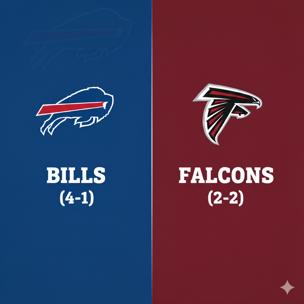Avant-match du lundi soir Bills vs Falcons