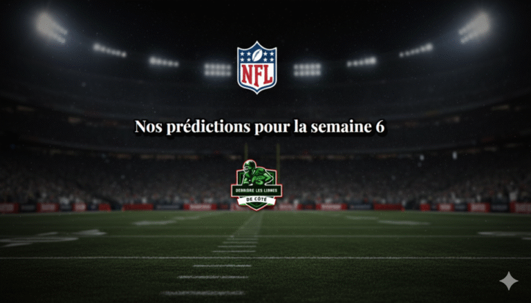 Prédctions semaine 6