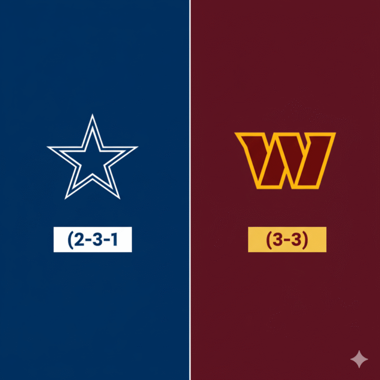 Cowboys c. Commanders : Un duel de division important