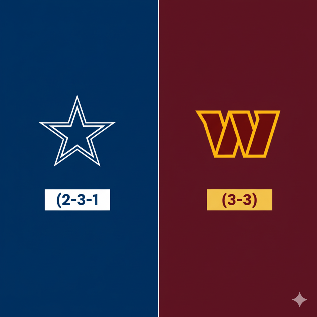 Cowboys c. Commanders : Un duel de division important