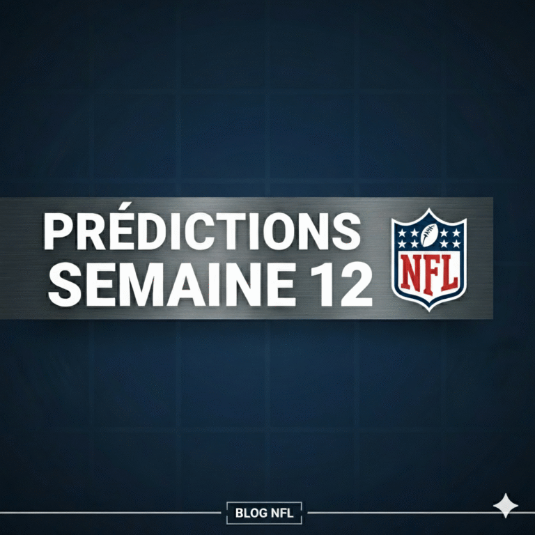 Prédictions de la semaine 12 dans la NFL