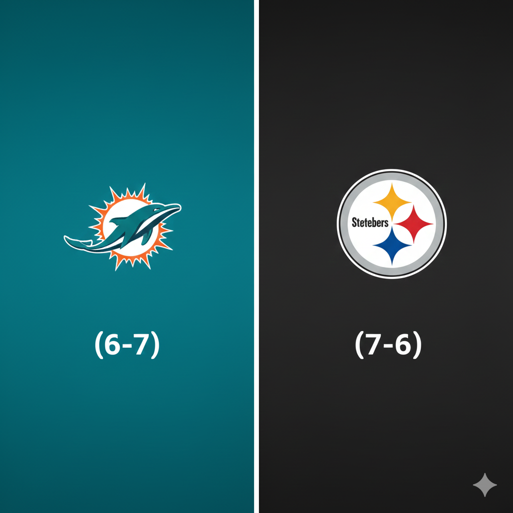 Avant-match du lundi soir Dolphins - Steelers