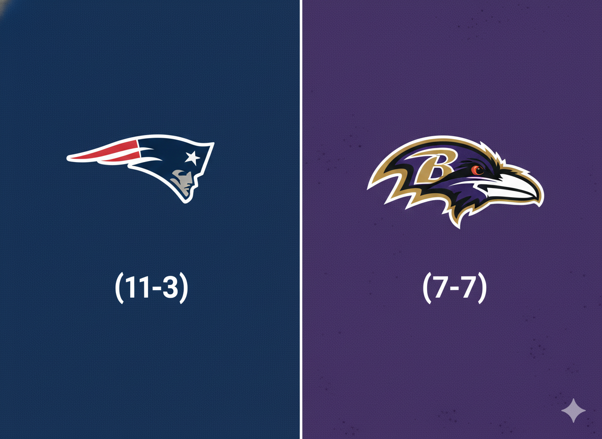 Avant-match du dimanche soir Patriots - Ravens