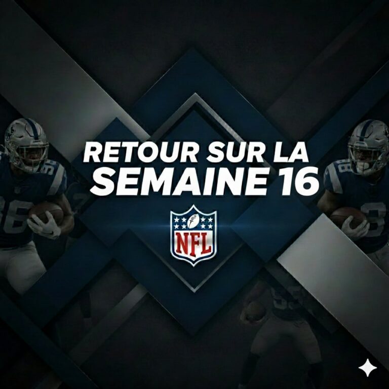Retour sur la 16e semaine d’activités dans la NFL