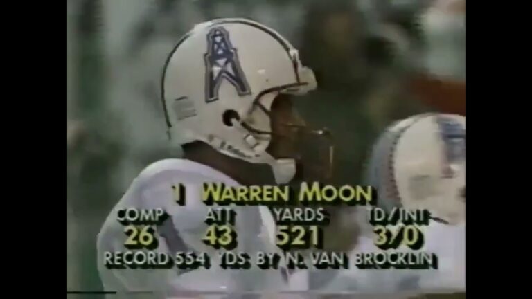 Ça se passait un 16 décembre 1990 : Les 527 verges par la passe de Warren Moon